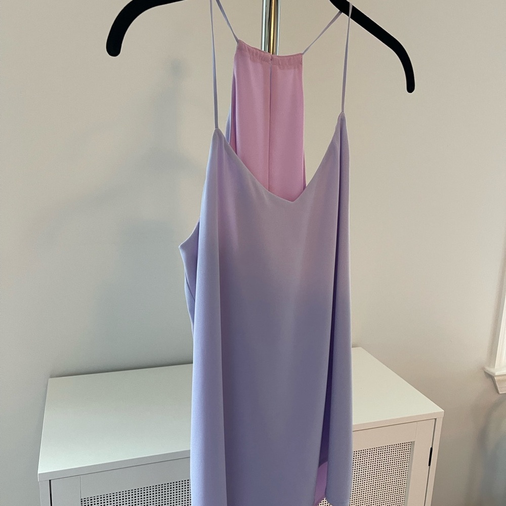 Express reversible cami. Lavender to light pink. Size S